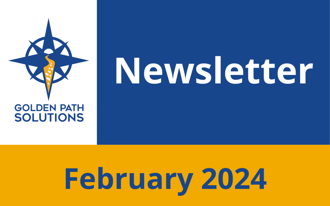 Golden Path Solutions Newsletter - February 2024 logo