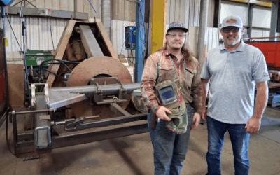Welding WBL Leads to Career, Inspires Future Students